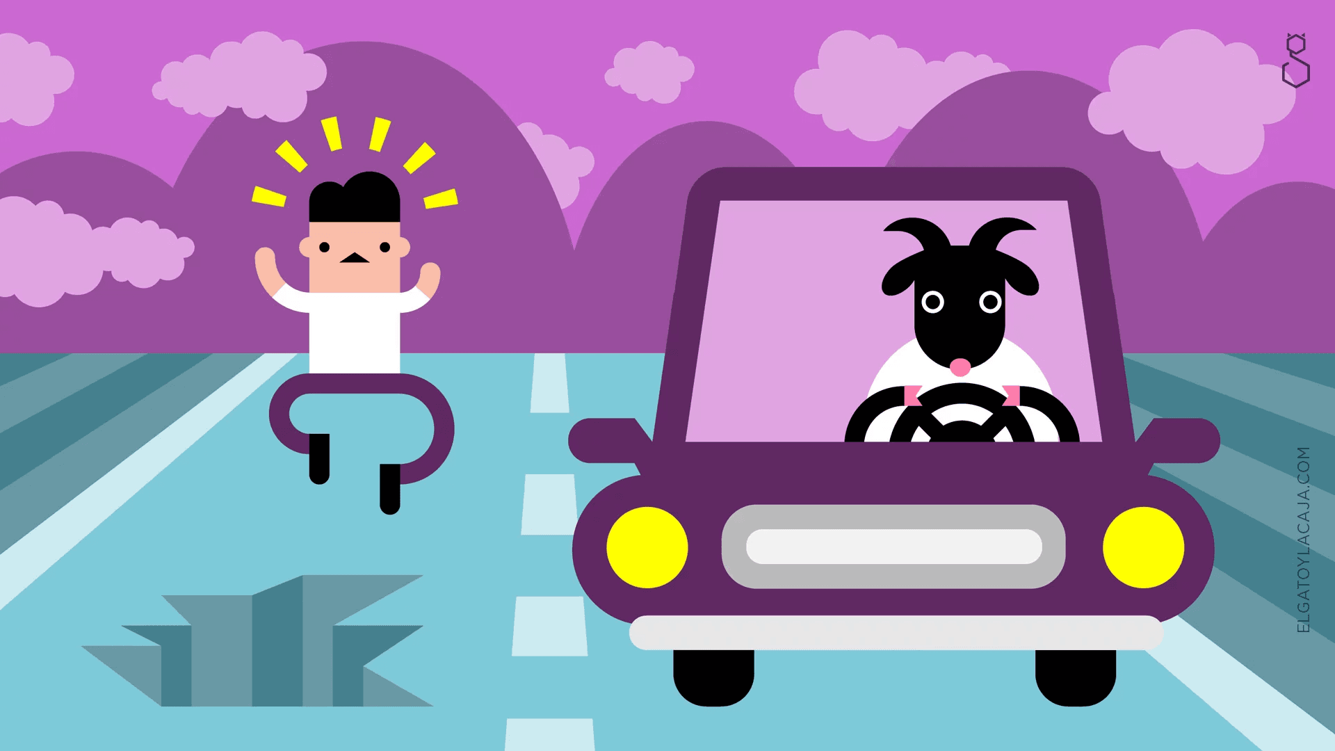 Un cover con cabras